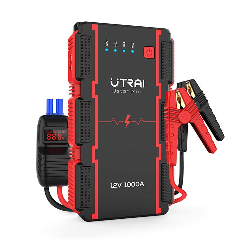 UTRAI Jstar Mini Jump Starter Car Battery, Smart Clip with Battery