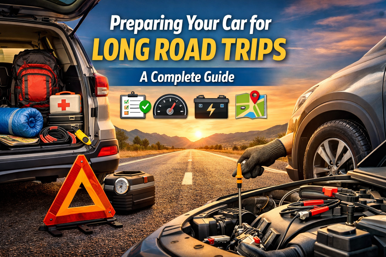 Preparing Your Car for Long Road Trips: Complete Guide