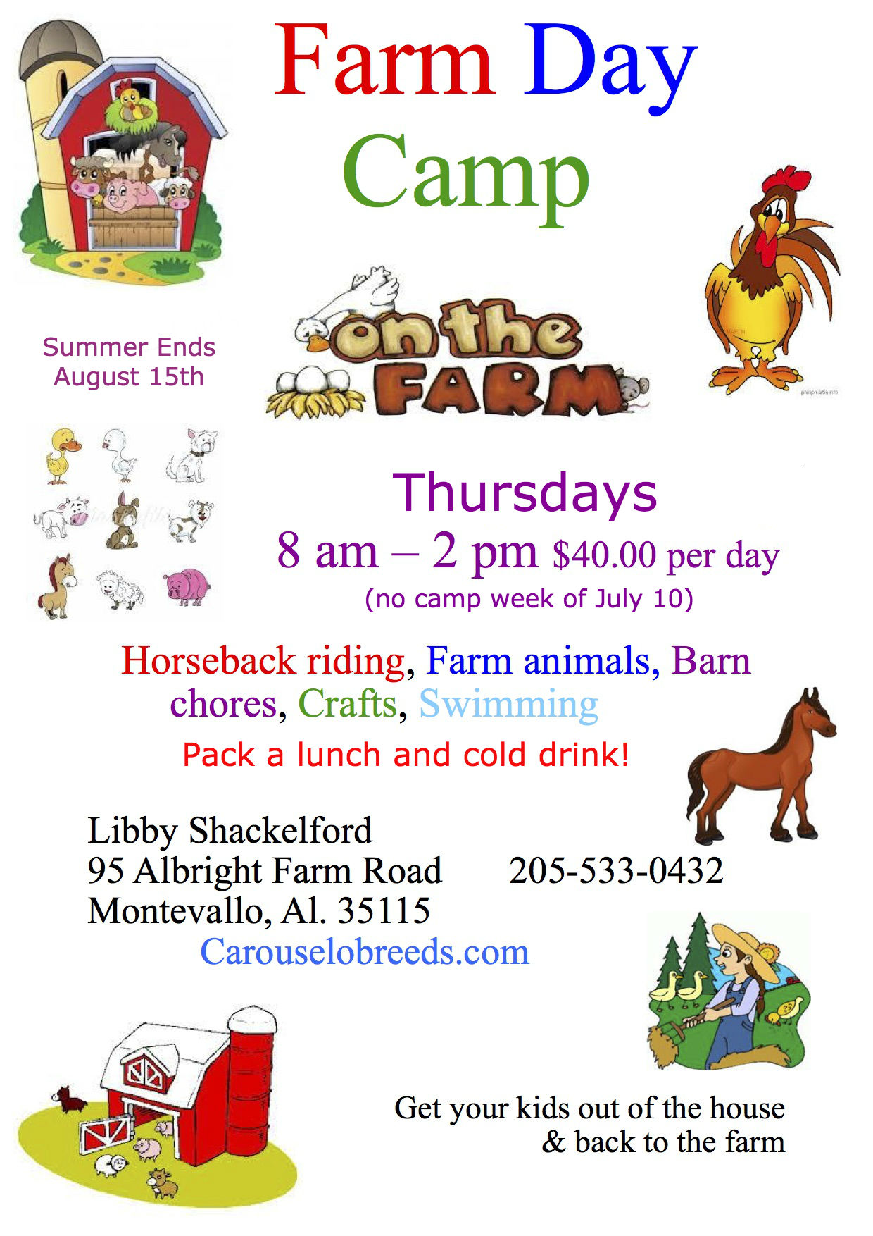 Farm Day Camp Starts This Week!