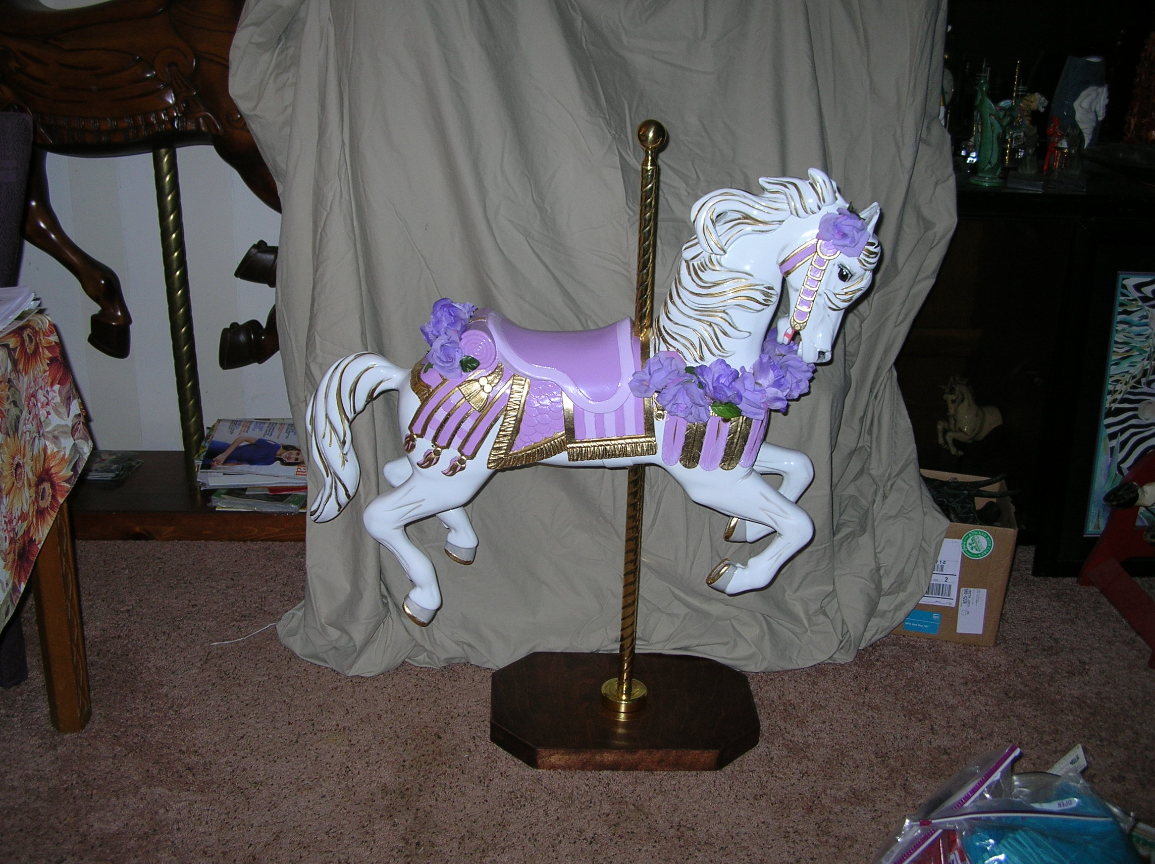 carousel horse base set > Carousel Horse Stand & Base Sets > Carousel