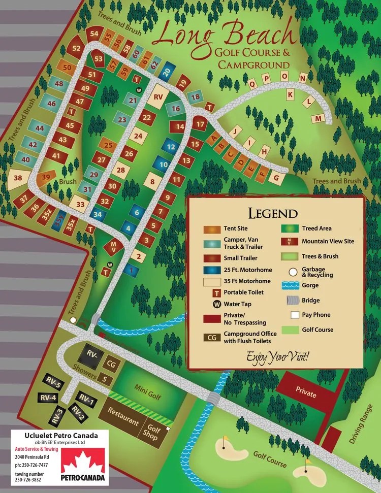 Tofino Campgrounds and Tofino Camping Information Vancouver Island