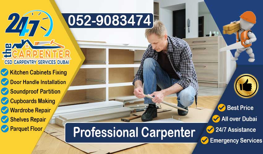Professional Carpenter Service Dubai WoodWork Partition Making