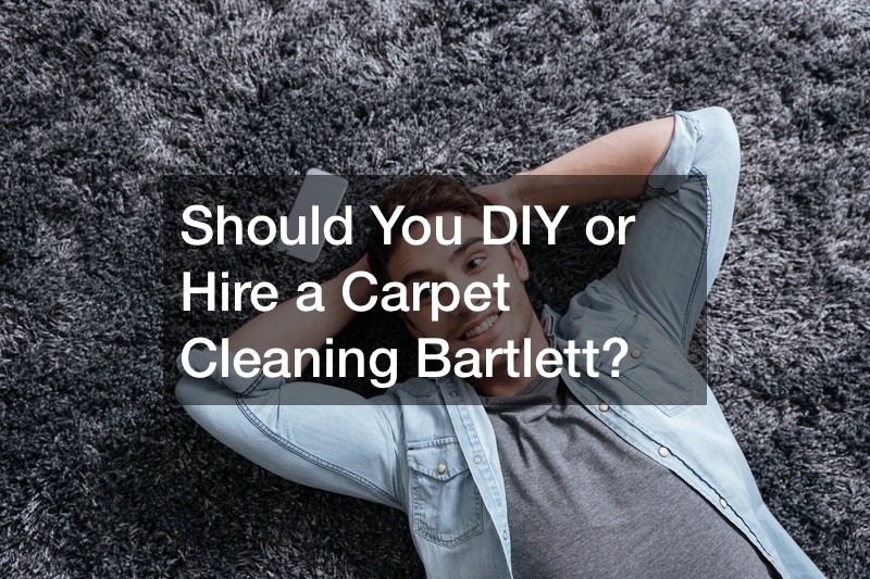 Should you DIY or hire a carpet cleaning Bartlett Carpet Cleaning