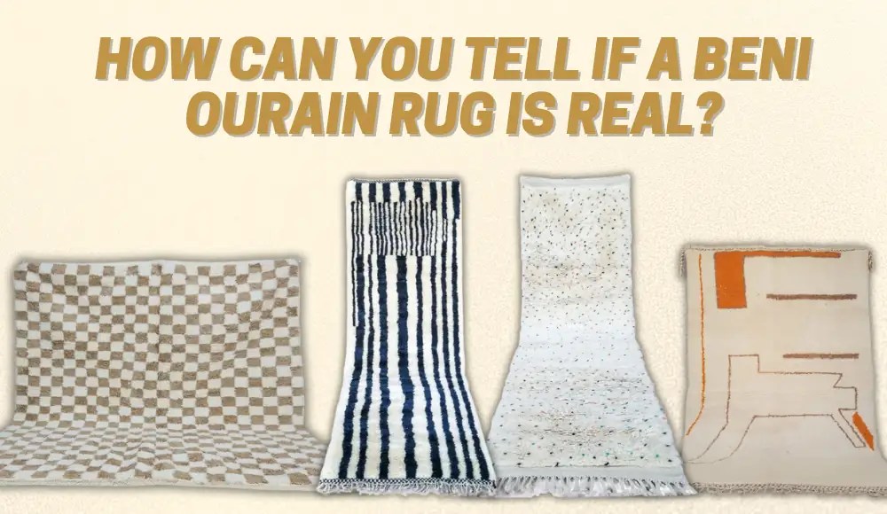 How Can You Tell If a Beni Ourain Rug is Real? 4 Tips CarpetsMatter