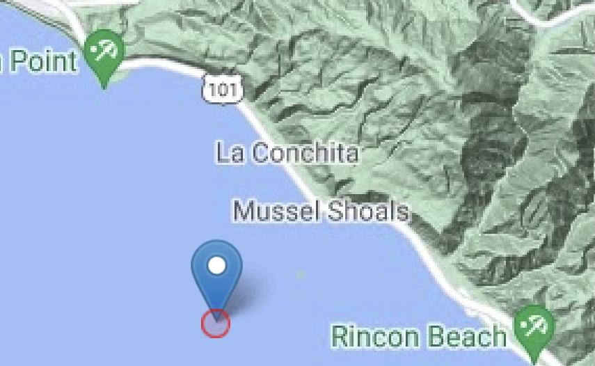 3.4 Earthquake Hits 1Mile off Carpinteria City of Carpinteria