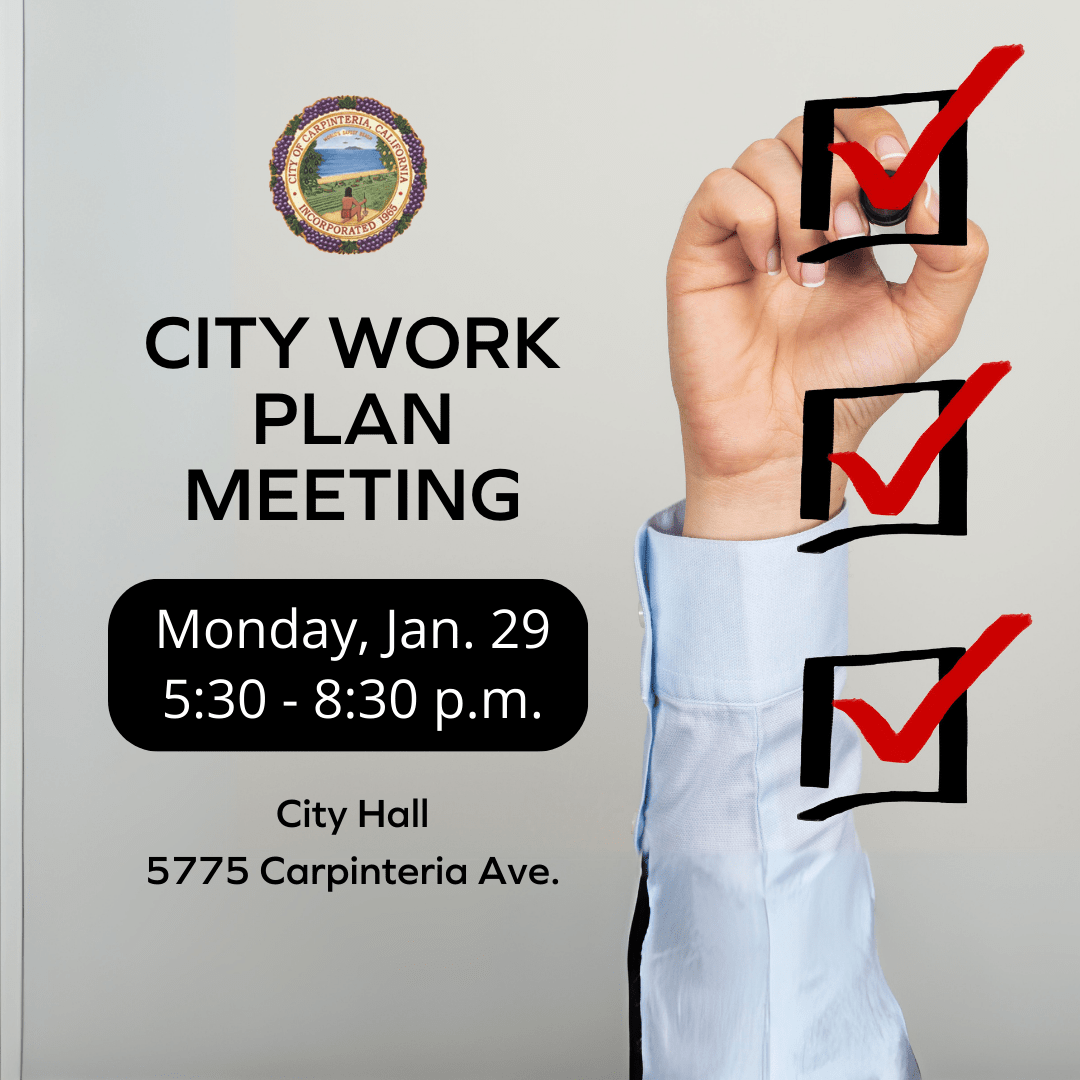 Join the conversation! City of Carpinteria