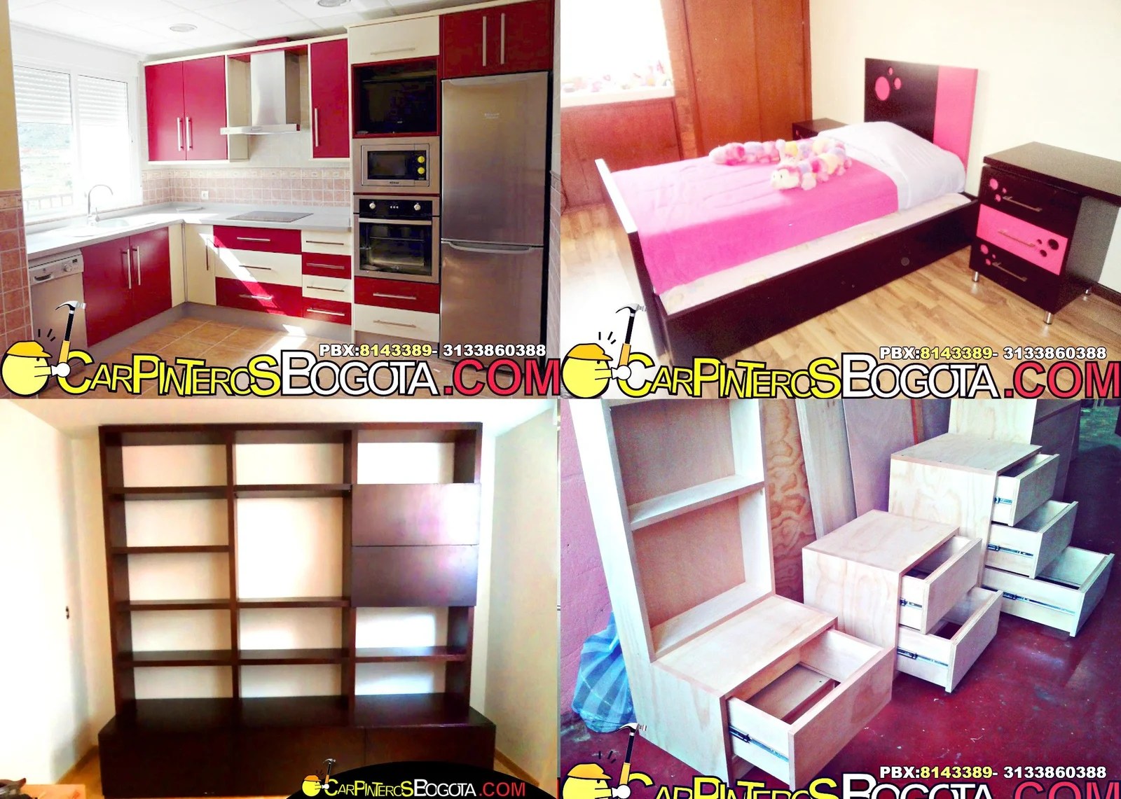 Fabrica de muebles en Bogota CARPINTEROS BOGOTÁ