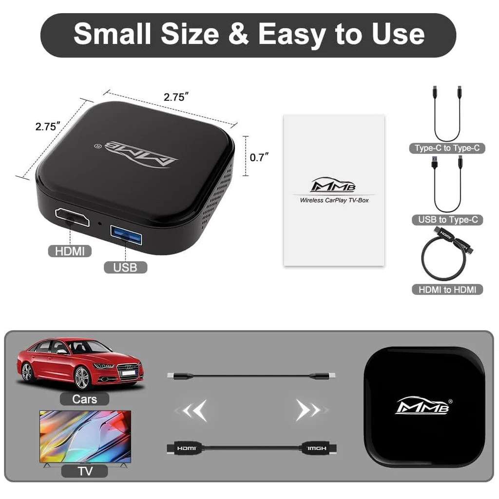 MMB AI Box Wireless TV Carplay Adapter MMB Official