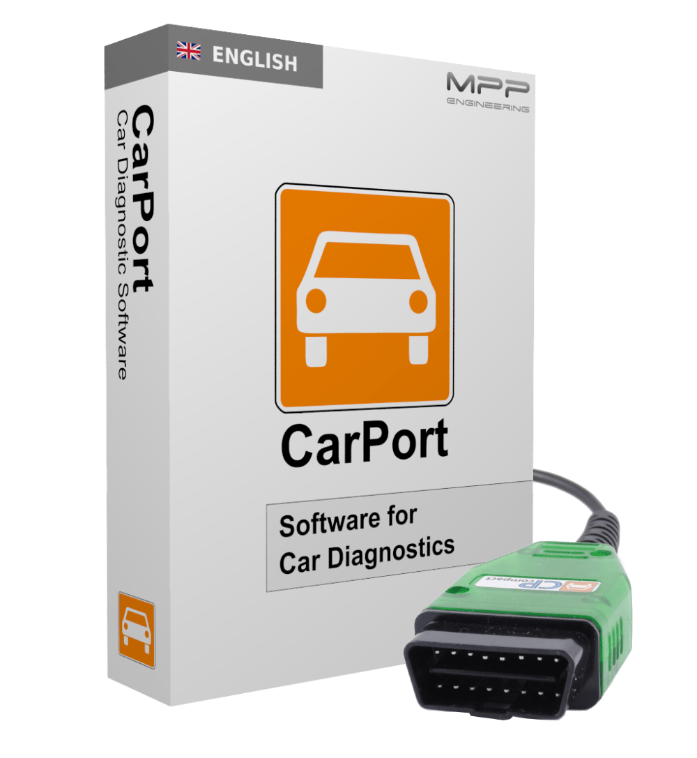 CarPort OBD Car Diagnostics / Diagnostic Software for Volkswagen (VW), Audi, Škoda and SEAT