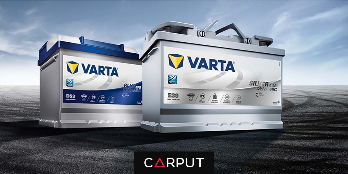 Varta Car Battery Reliable Precision Technology CARPUT