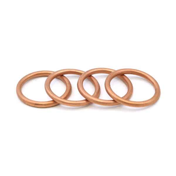 EXHAUST GASKETS SET OF 4 SOHC