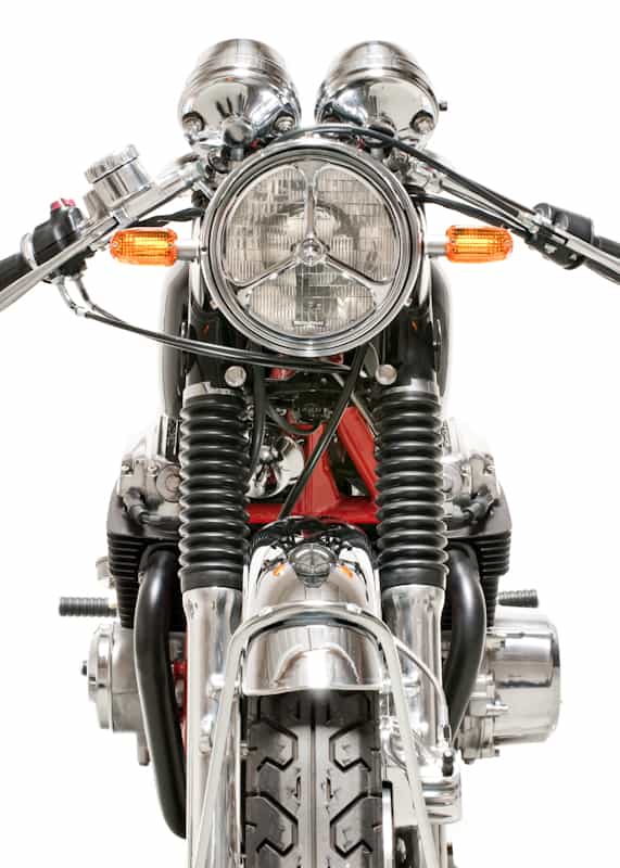 Clubman Handle Bars Chrome or Black 7/8 Carpy’s Cafe Racers