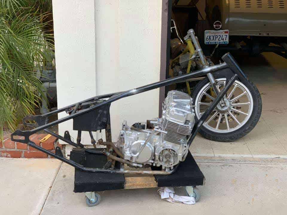 Picked up some Original Chopper frames Carpy’s Cafe Racers