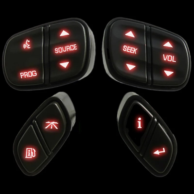 Chevy And GMC Steering Wheel Control LED Upgrade Service