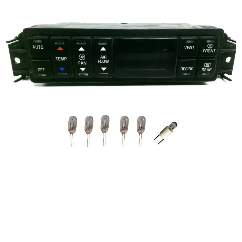 Light Bulbs For 20022005 Buick Lesabre Automatic Climate Control