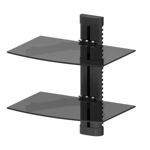 FSH2 AV Component Double Shelf Wall Mount Carrady Imports Limited