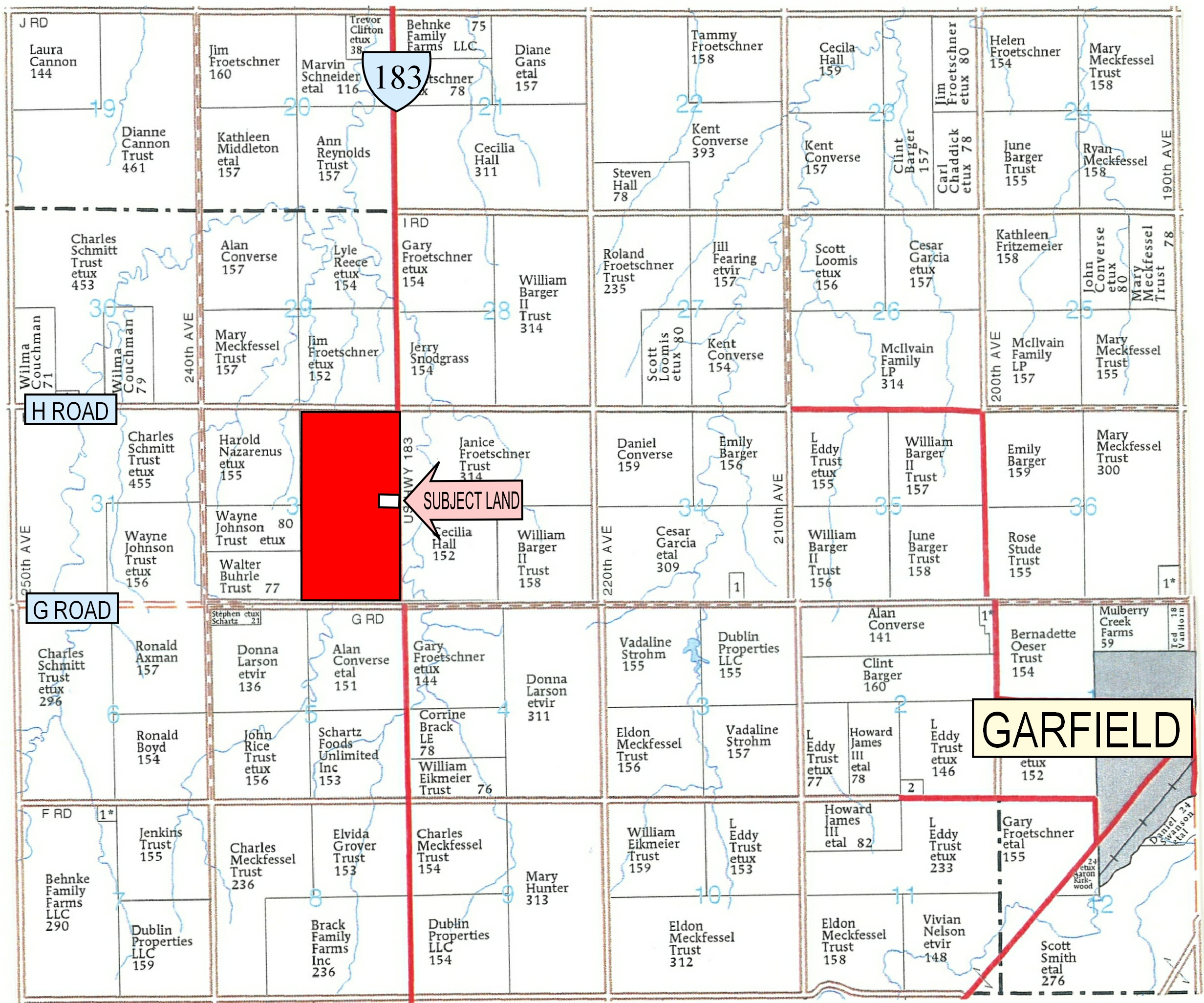 306 ACRES PAWNEE COUNTY LAND Carr Auction & Real Estate