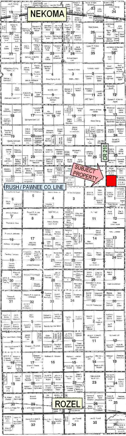 160 ACRES RUSH COUNTY LAND Carr Auction & Real Estate