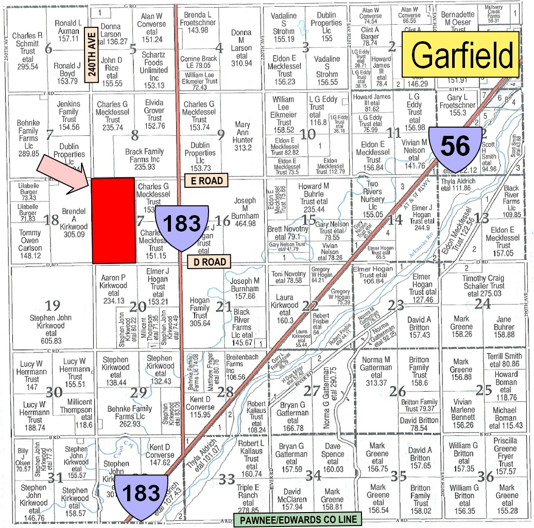 320 ACRES PAWNEE COUNTY LAND (SURFACE RIGHTS ONLY) Carr Auction
