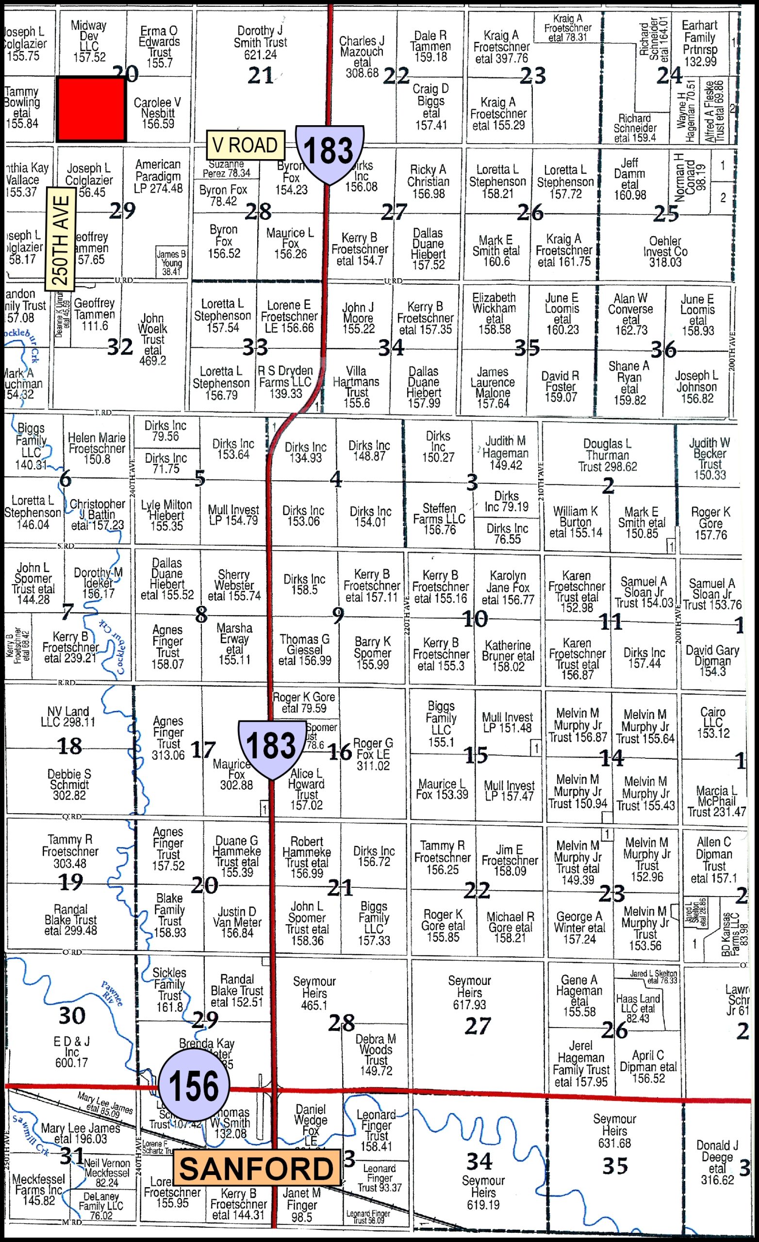 160 ACRES PAWNEE COUNTY LAND Carr Auction & Real Estate
