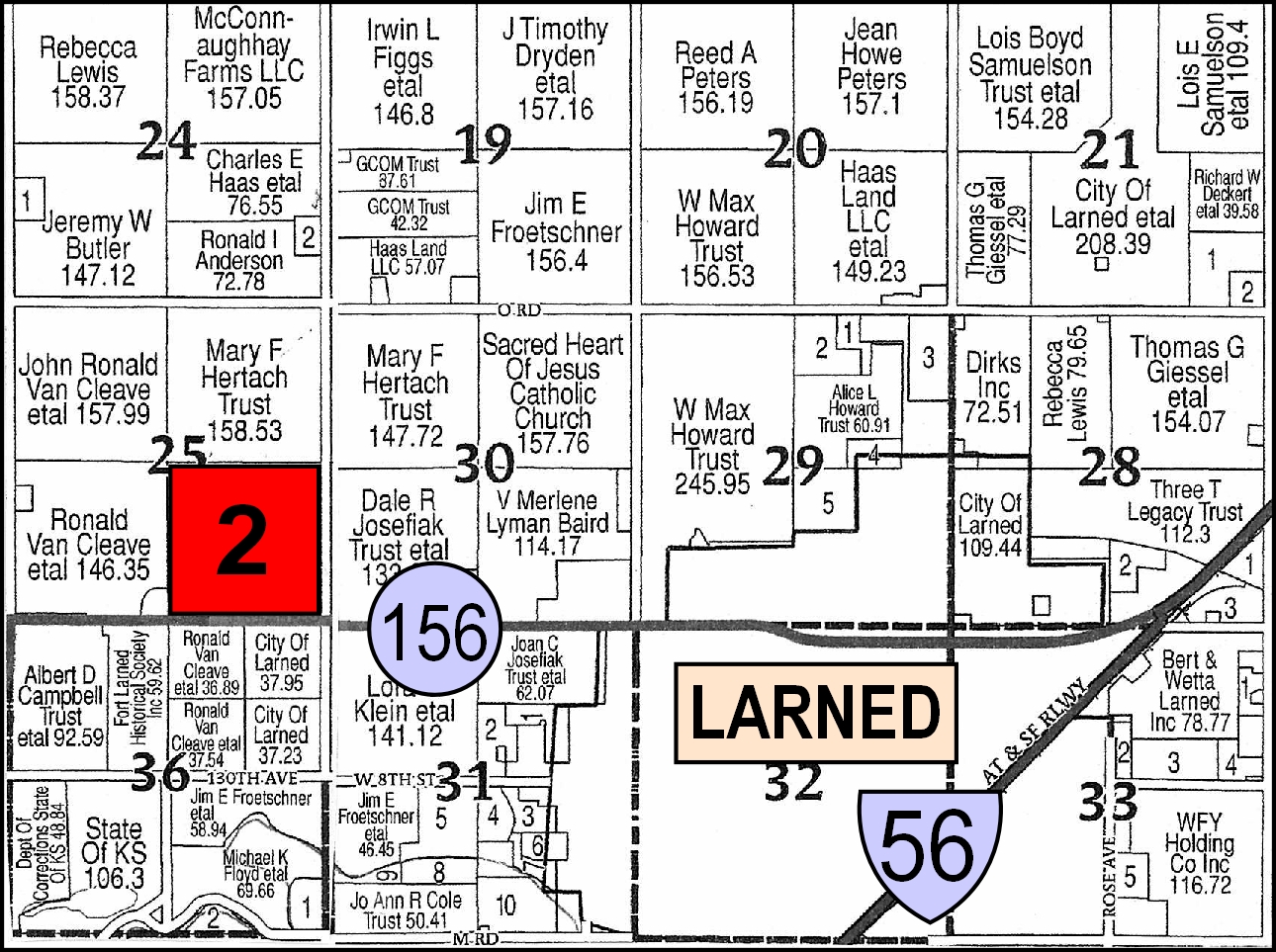 Barton, Pawnee & Finney County Land Carr Auction & Real Estate