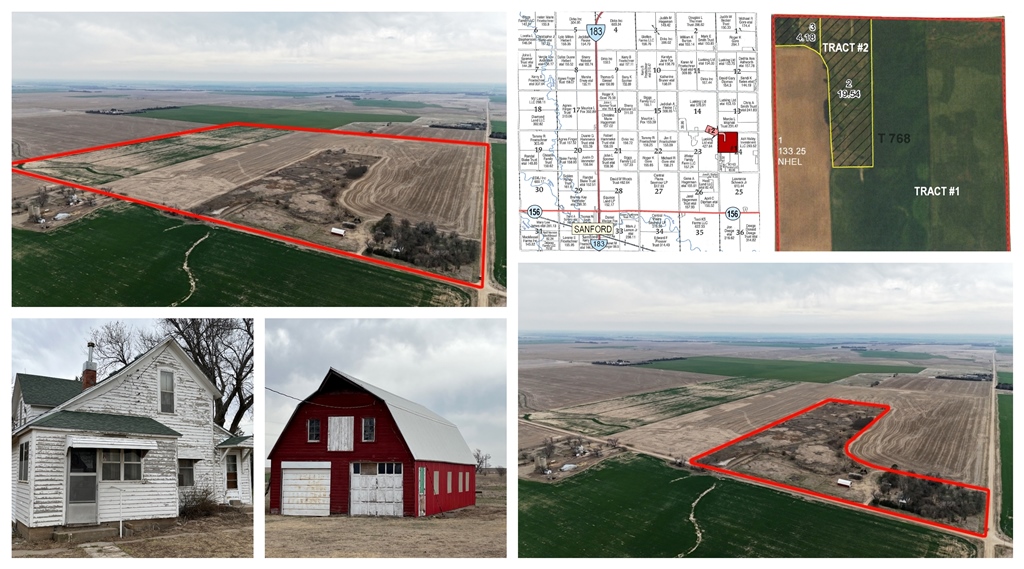 160 Ac. Pawnee Co. Land & Farmstead Carr Auction & Real Estate