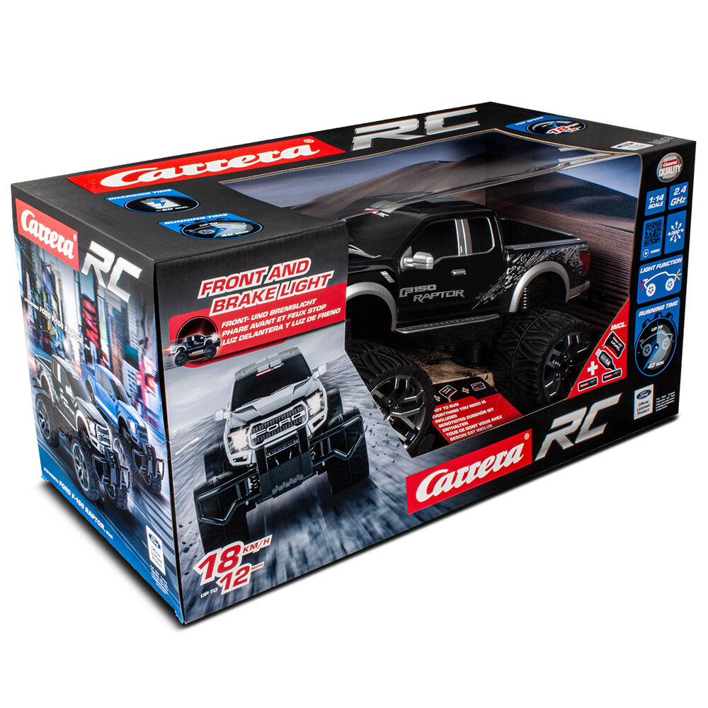 2,4GHz Ford F-150 Raptor, black | Carrera