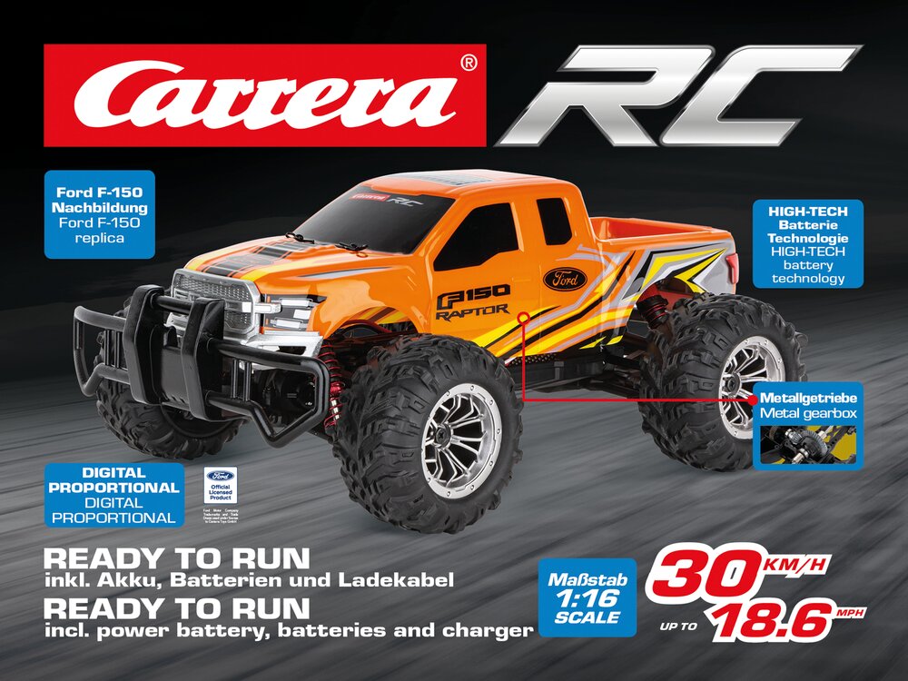 2,4GHz Ford F-150 Raptor D/P | Carrera