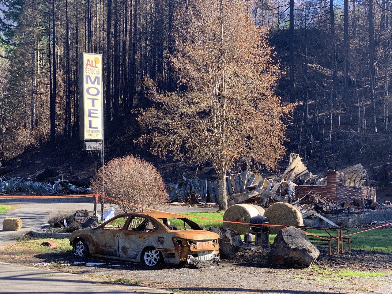 Beachie Wildfire Damage to Detroit Oregon John Carr Outdoors