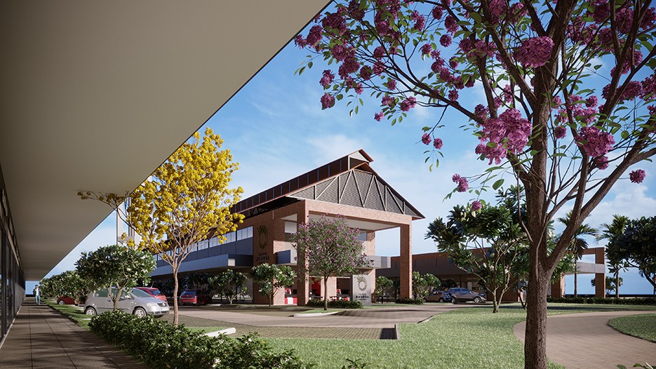 Pátio Aurora Open Mall Construtora Carrilho