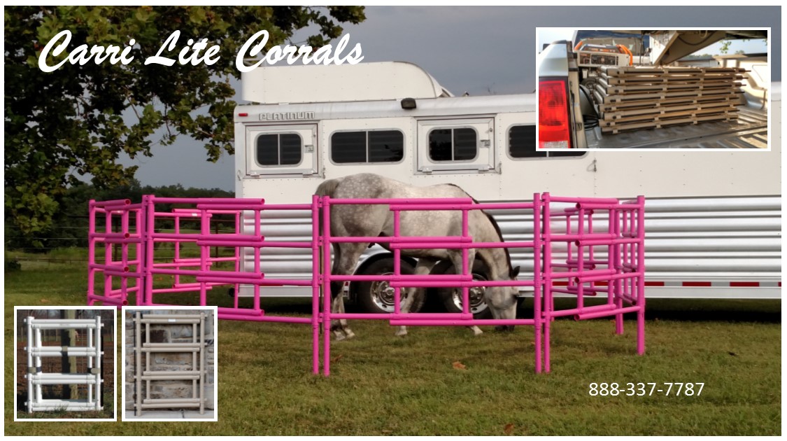 Portable Horse Stalls, Pens, and Panels CarriLite Corrals