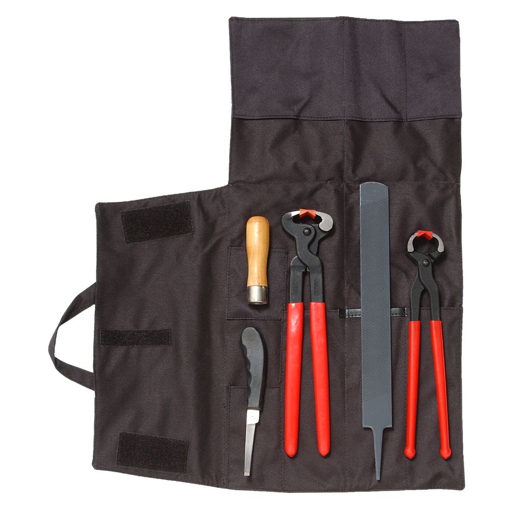 Tough1 5piece Deluxe Farrier Tool Kit With Bag CarriLite Corrals
