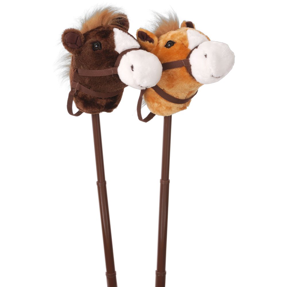 Adjustable Stick Horse With Sound CarriLite Corrals