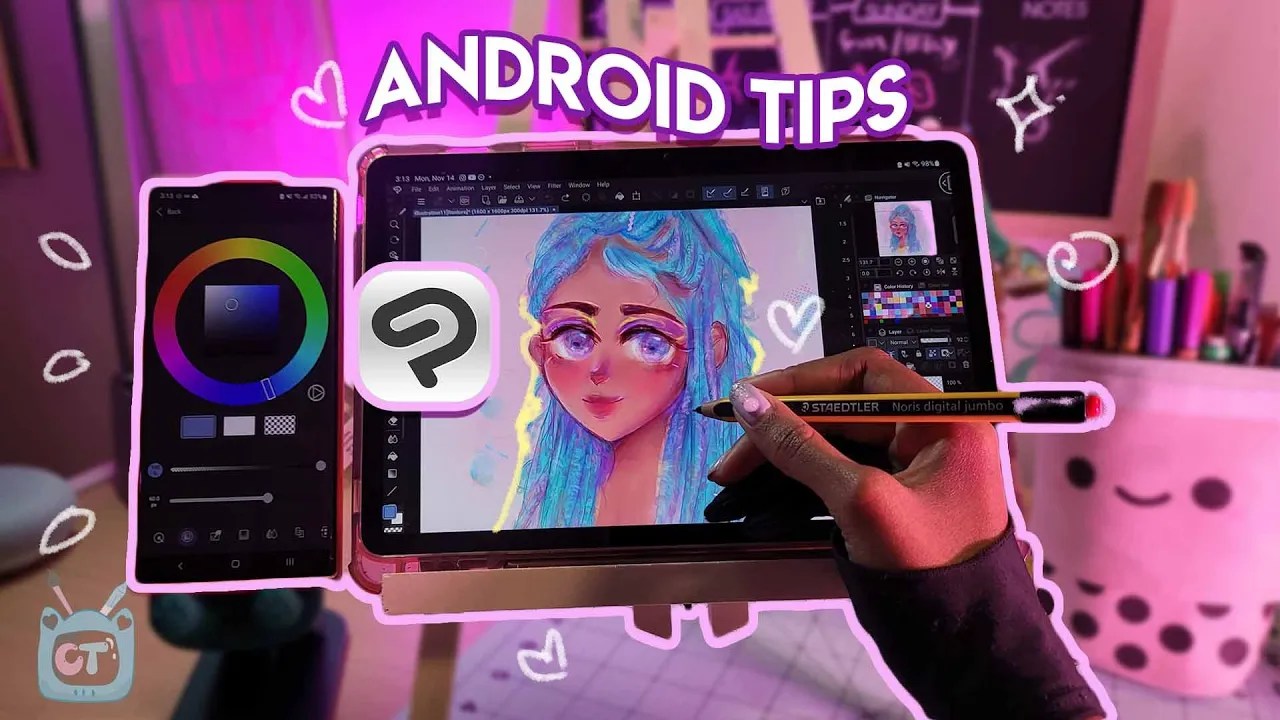 Carritube Top Features in Clip Studio Paint on Android You Didn't