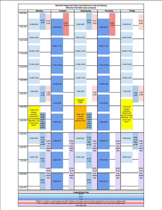 Carroll University Academic Calendar(09)