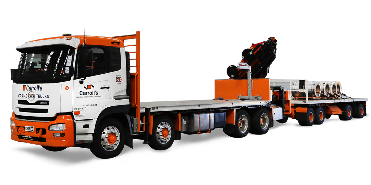 Hiab Crane Trucks NZ Third Party Logistics Warehousing, and Distribution