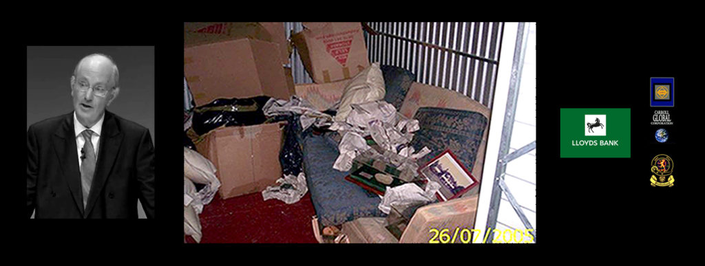 Chase & Co Chairman Jamie Dimon Serious Organised Crime