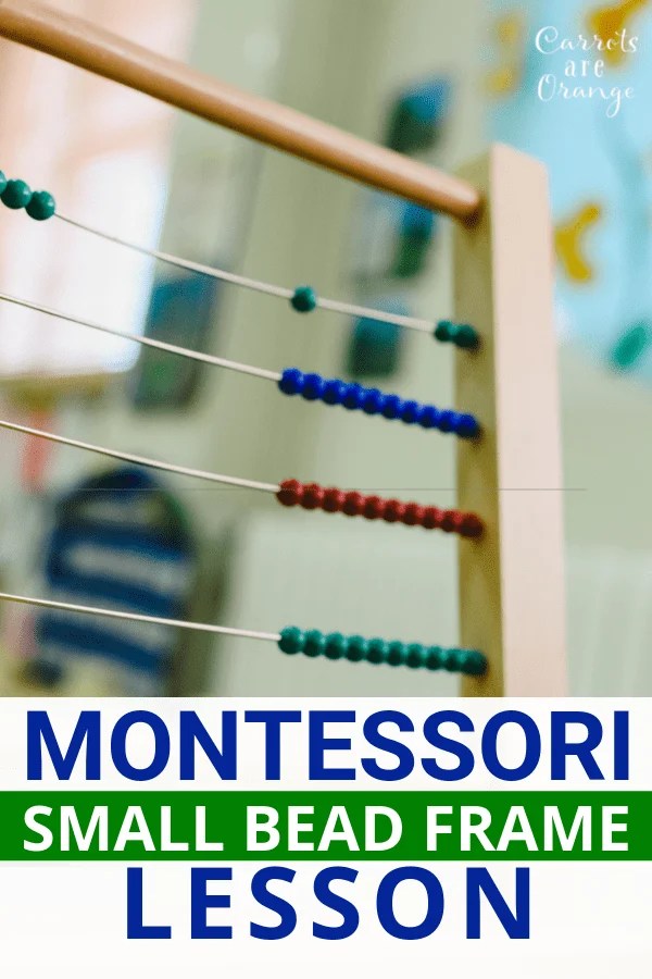 How to Use the Montessori Small Bead Frame for Math