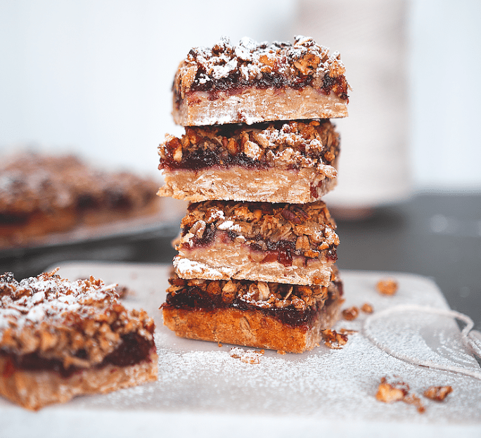 Cranberry Pecan Oat Crumble Bars The Carrot Seed Kitchen Co