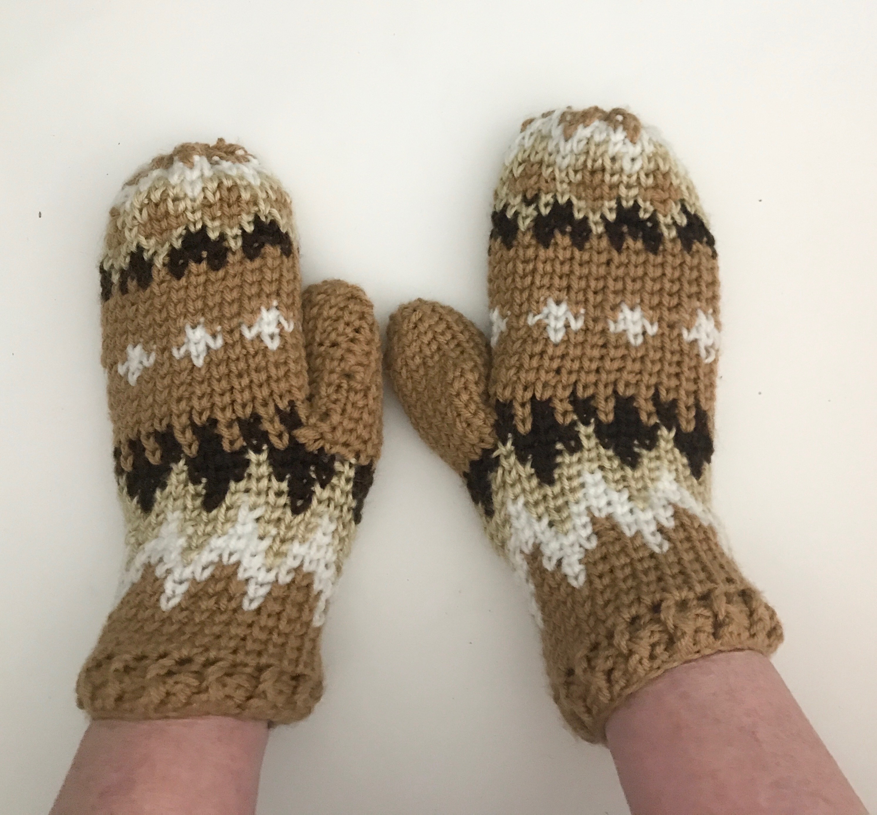 Bernie’s Mittens Free Pattern Carroway Crochet