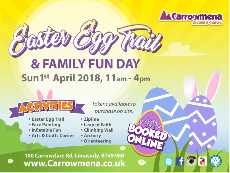 Easter Egg Trail Easter Egg Hunt Derry Londonderry Northern Ireland