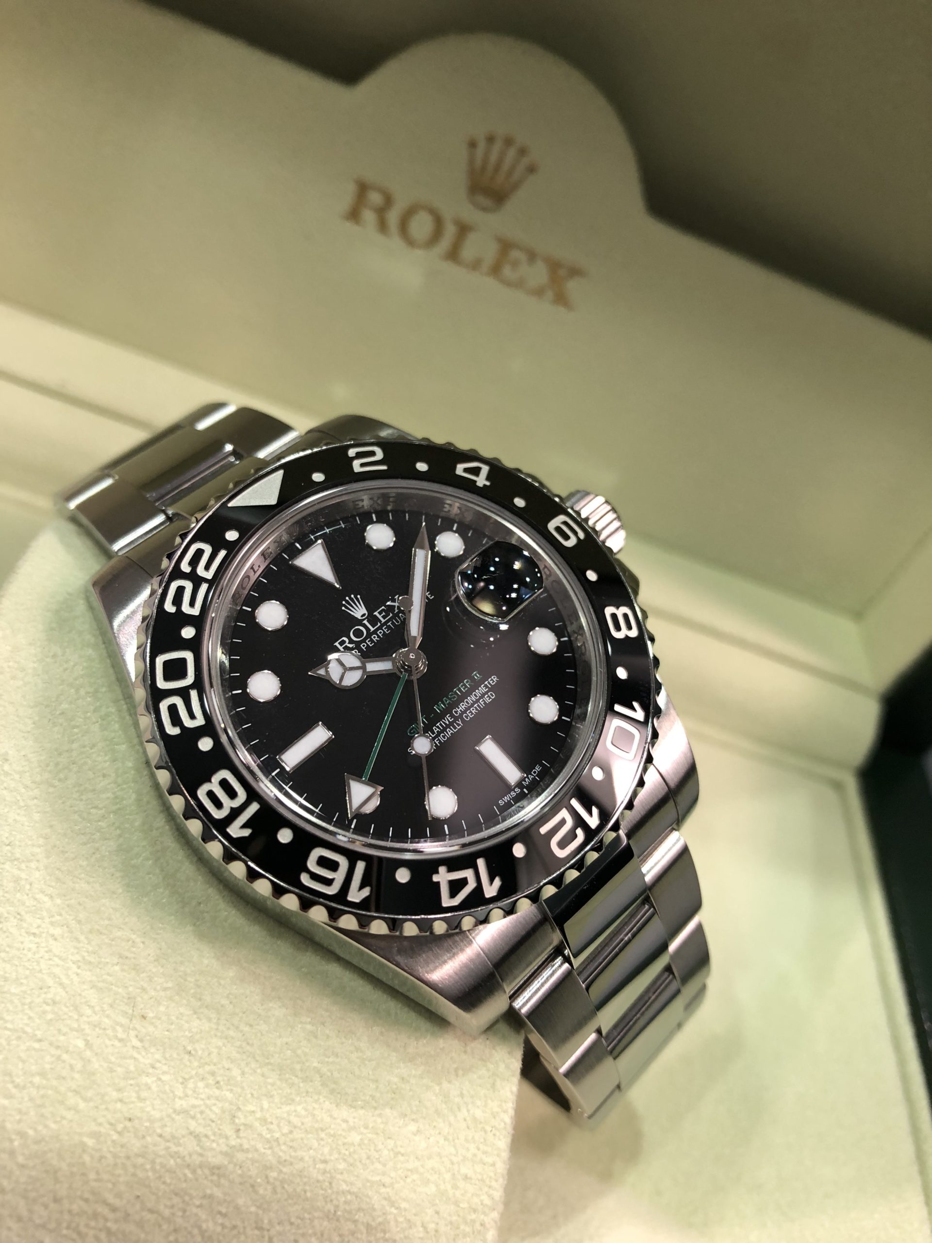 ROLEX GMTMASTER II 116710LN Carr Watches