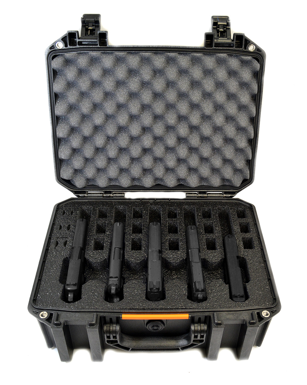 5 Pistol 18 Magazine V300 VAULT By Pelican Heavy Duty Case