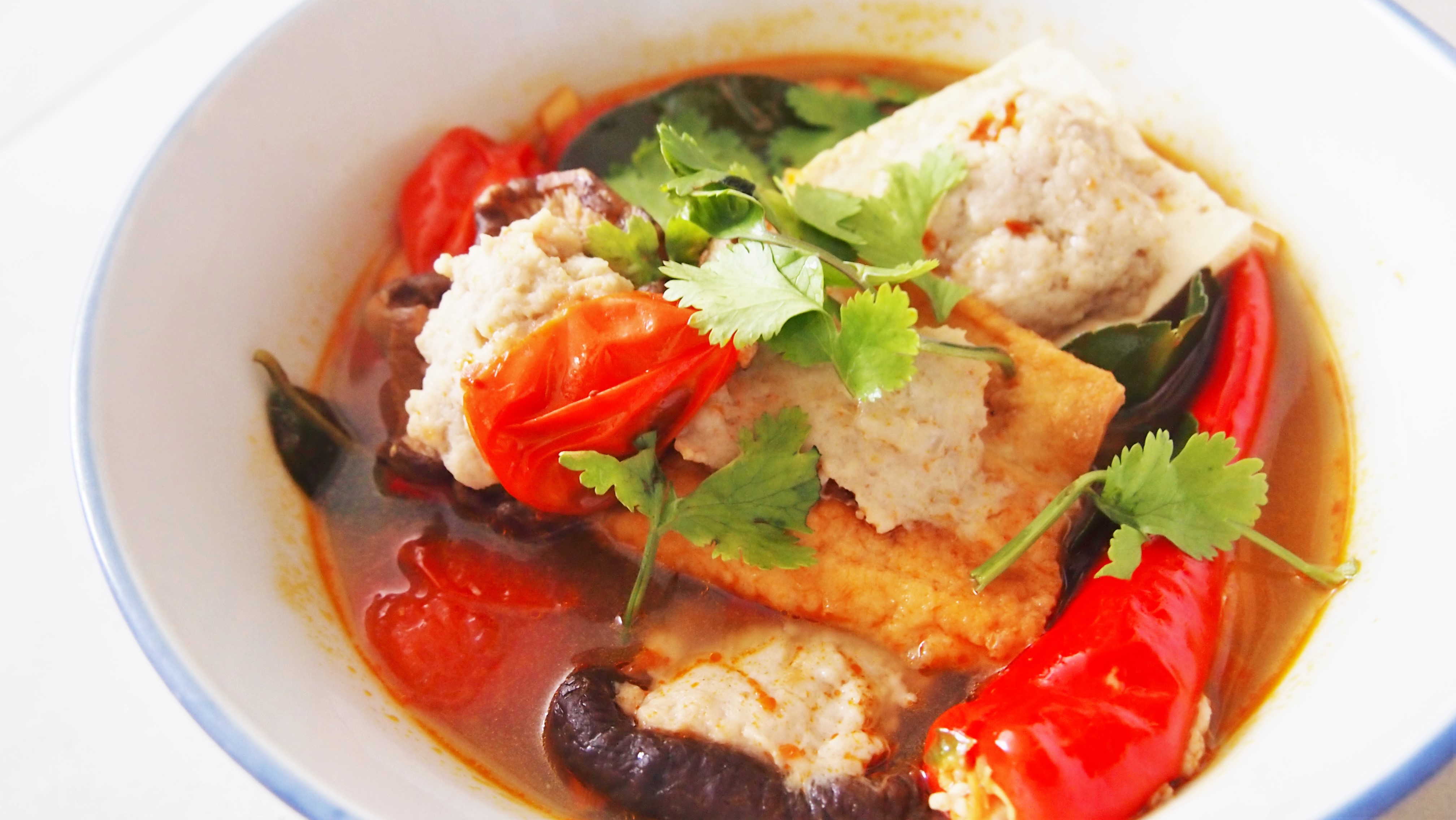 2nd of the Yong Tau Fu 酿豆腐 Series Tom Yam Yong Tau Fu CARRY IT LIKE