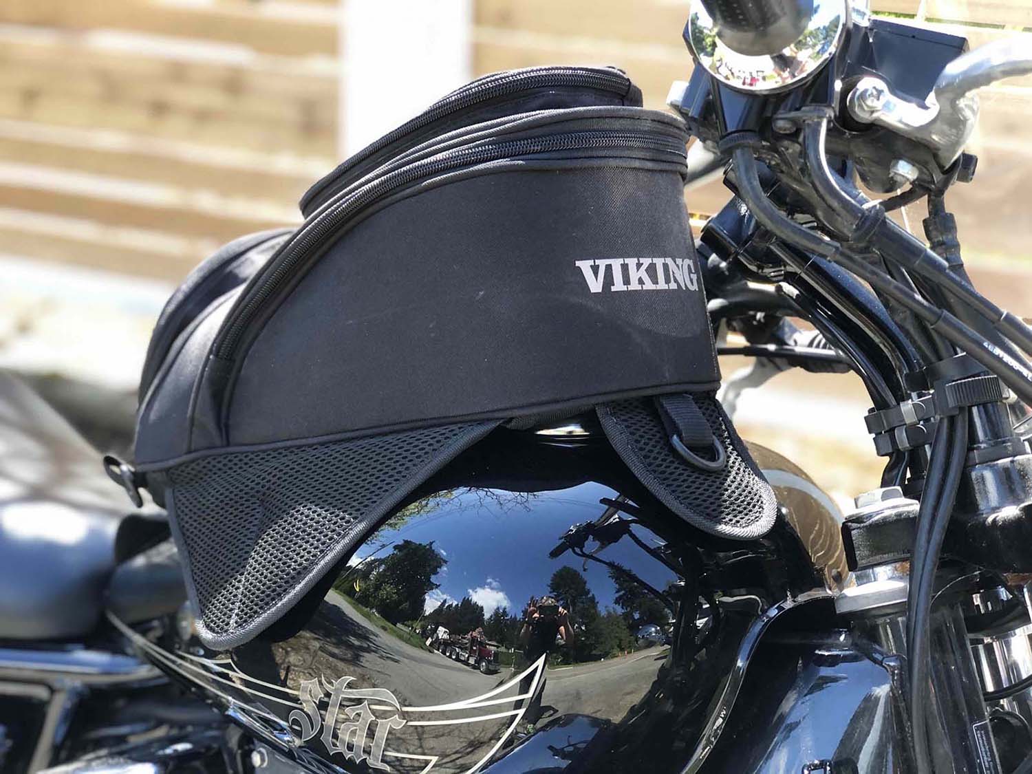 Viking Bags survival Series motorcycle tank bag review Carry On Queen