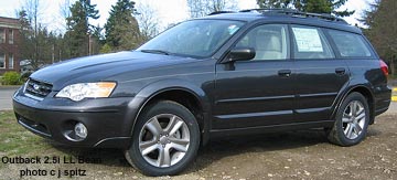 2007 Subaru Outback research site: prices, options, what's new this