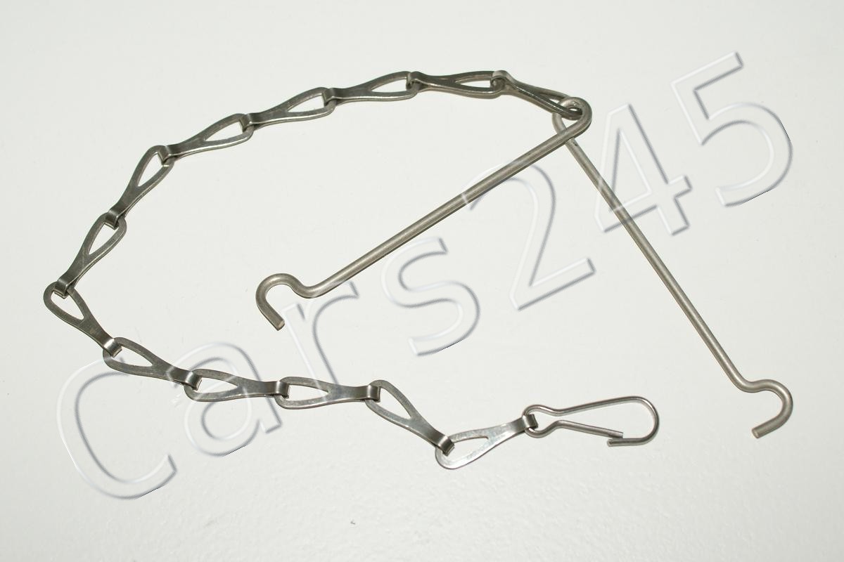 Universal Metal Chain For SCANIA IVECO RENAULT Trucks Fuel Cap x1 pcs