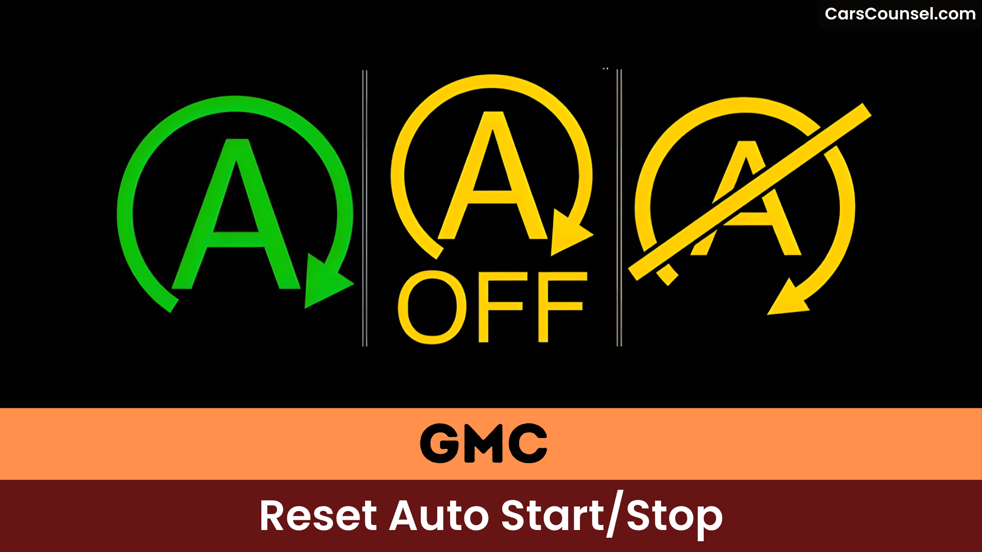 How to Reset GMC Auto Start/Stop: Quick and Easy Fix – CarsCounsel