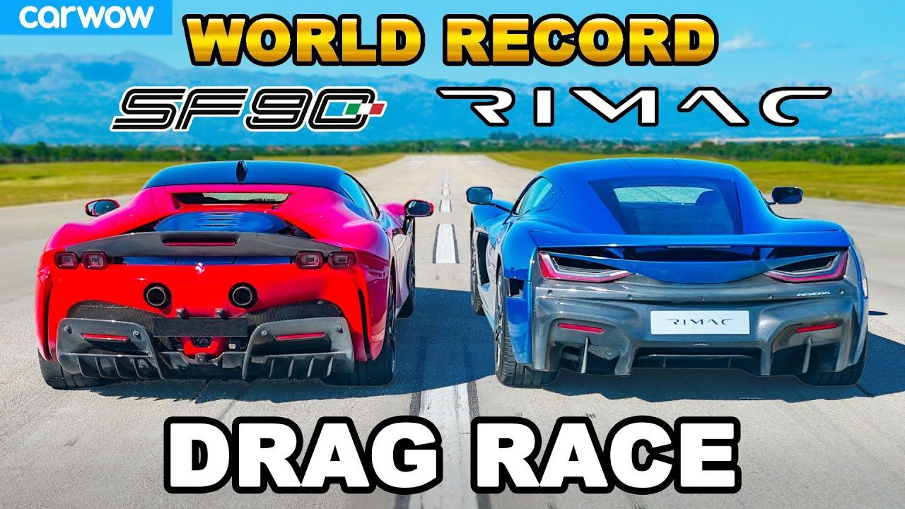 Ferrari SF90 vs Rimac Nevera Η κόντρα που όλοι περιμέναμε Cars Electric