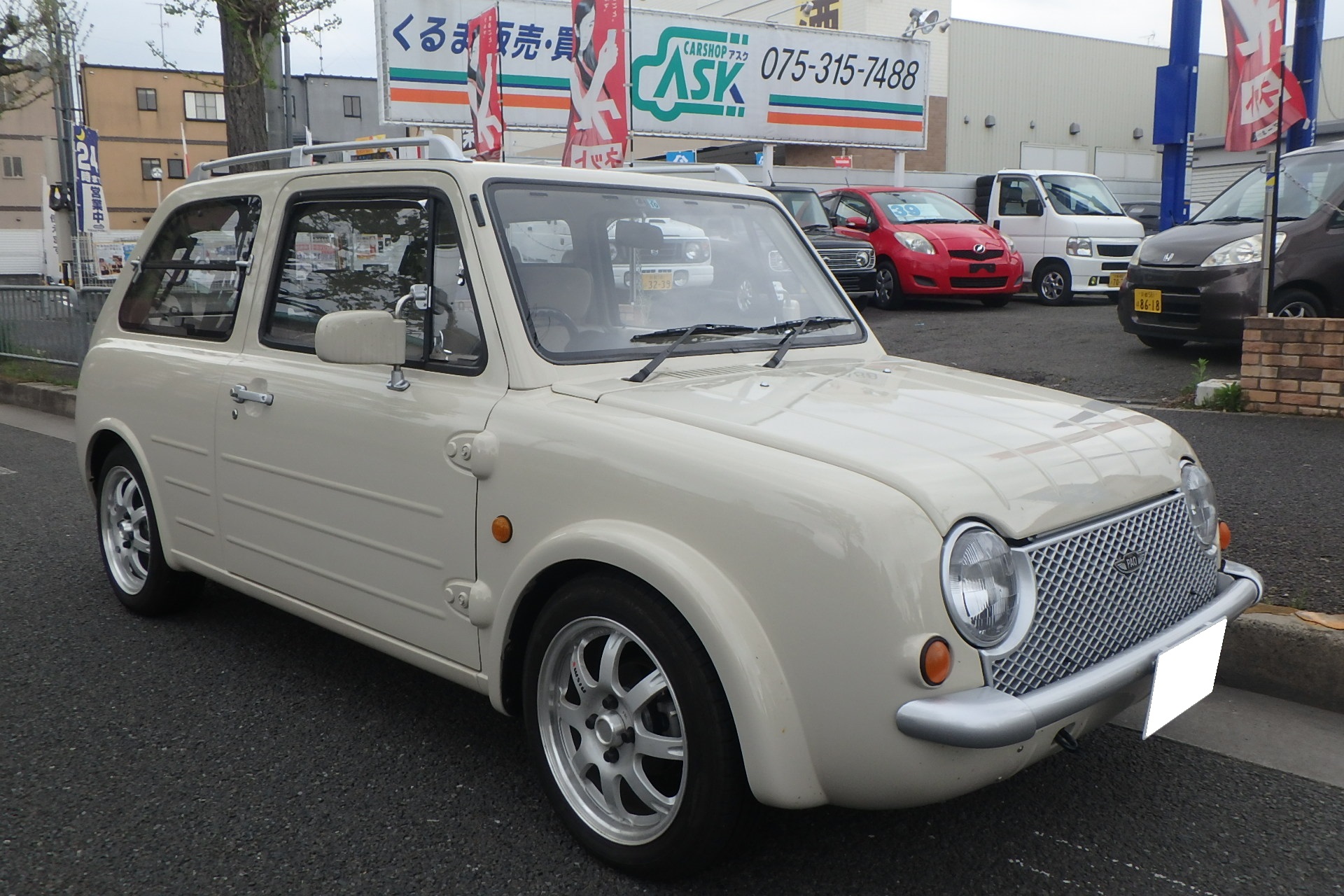 日産 パオ CGA3エンジン公認 納車！ カーショップアスク（ASK）